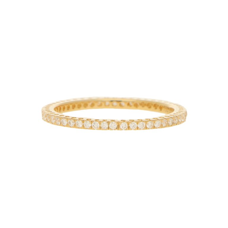 Eternity Ring With Brilliant Cut Diamonds