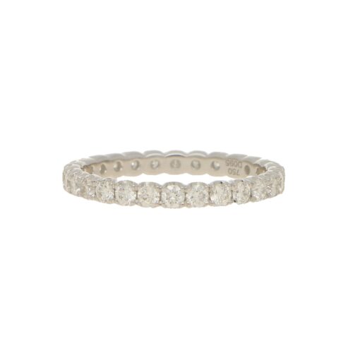 18ct White Gold 0.95ct Diamond Eternity