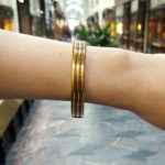 Vintage Cartier Trinity bracelet in 18k tri-colour gold.