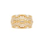 Chaumet Paris Marquise Diamond Bombe Ring