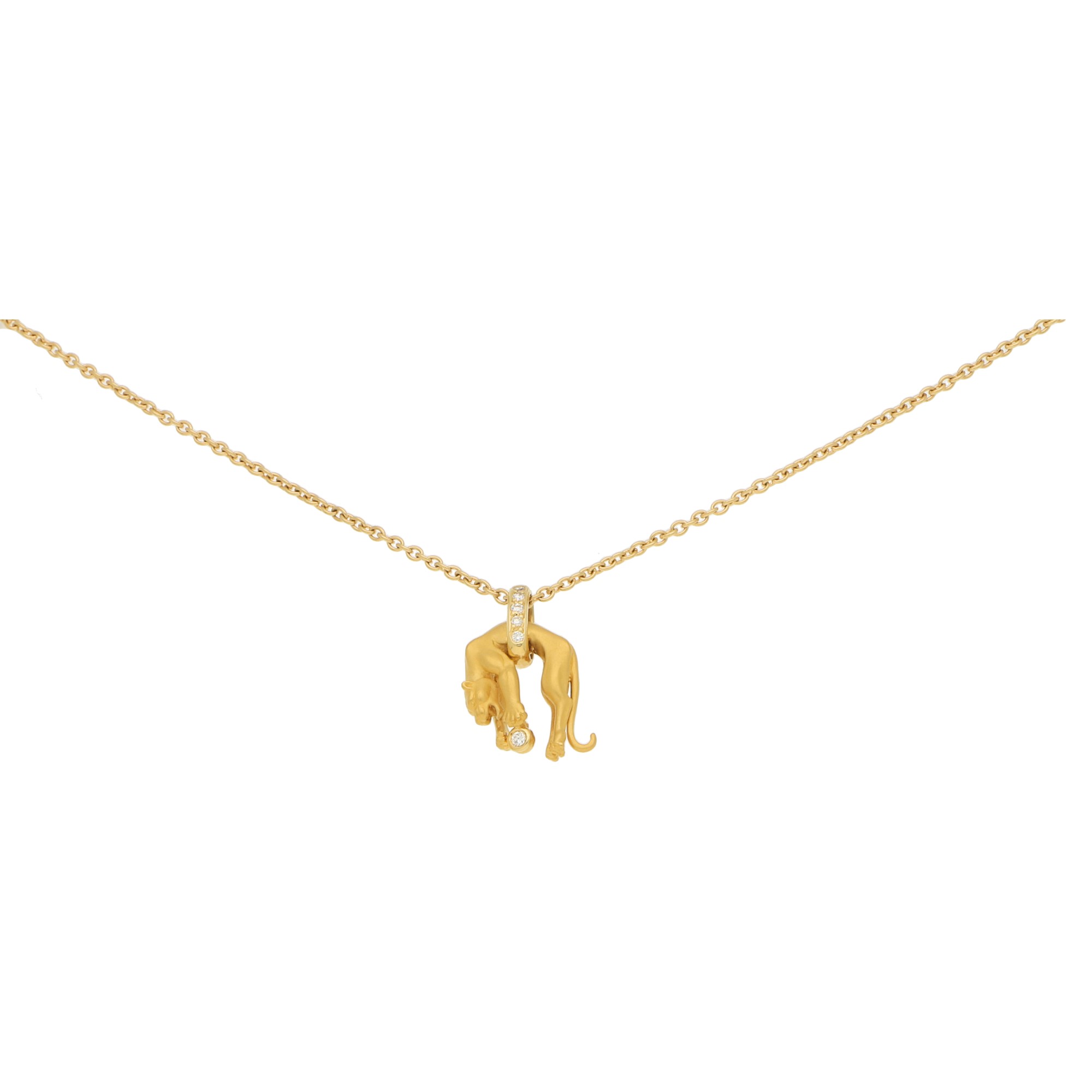 hanging panther pendant