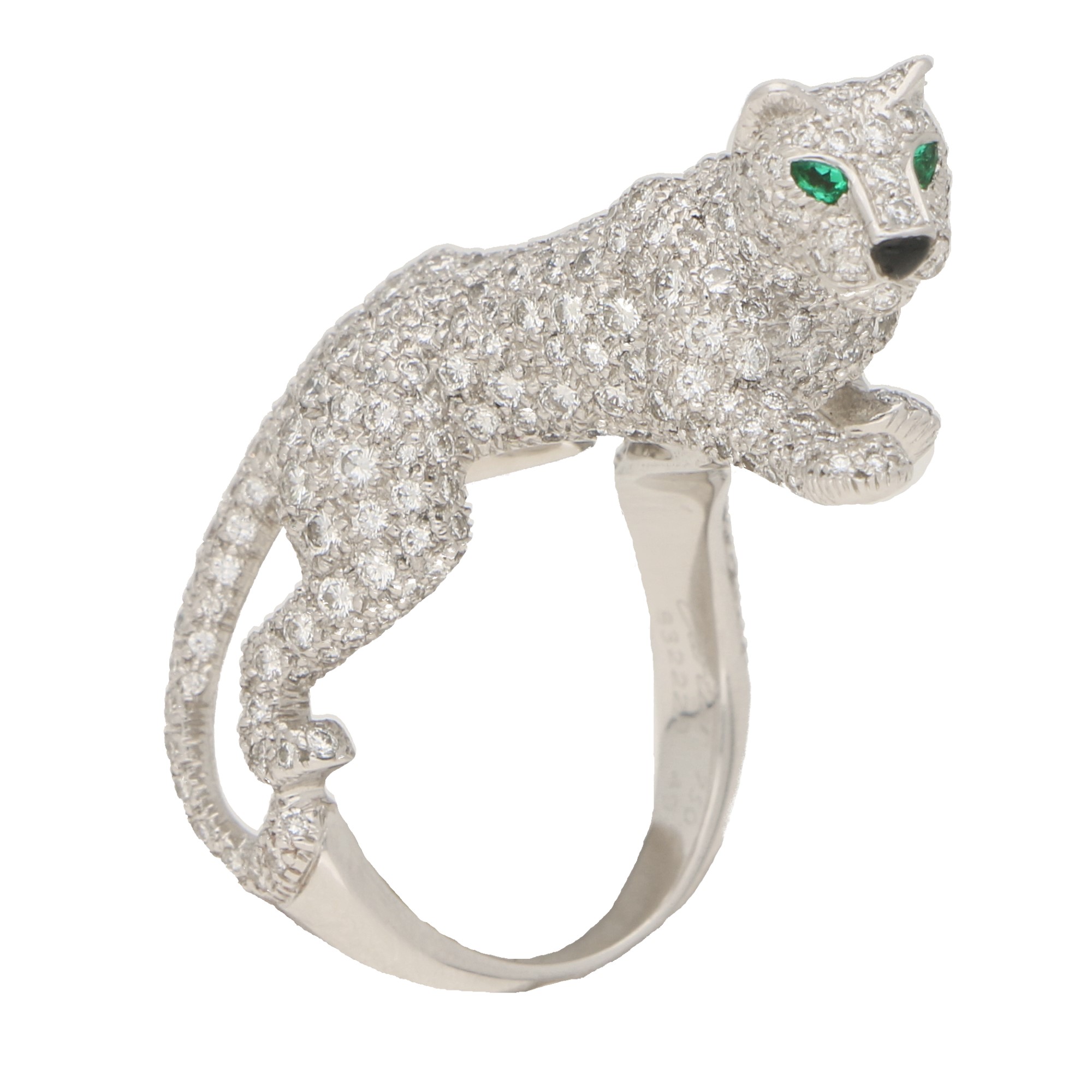 cartier walking panthere ring