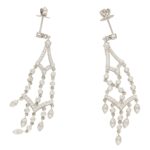 Diamond Chandelier Earrings