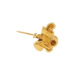 Tiffany & Co. Dog Puppy Brooch in Yellow Gold