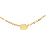 'Please Return to Tiffany' Yellow Gold Necklace