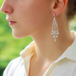 Diamond Chandelier Earrings