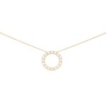 Diamond Circle Necklace