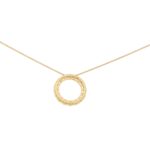 Diamond Circle Necklace