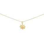 Diamond Set Star Necklace