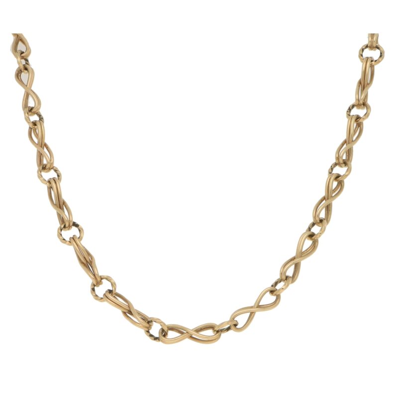 Fancy Long 9ct Chain