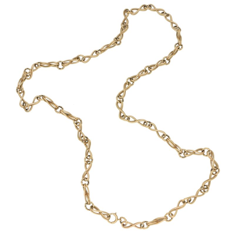 Fancy Long 9ct Chain