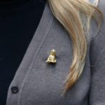 Tiffany & Co. Dog Puppy Brooch in Yellow Gold