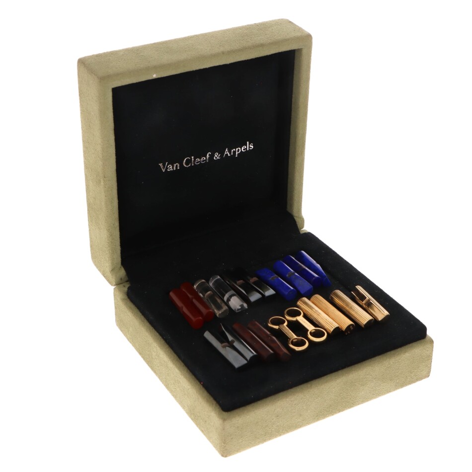 Vintage Van Cleef & Arpels Baton Bar Dress Set