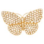 Asprey Butterfly Diamond Brooch