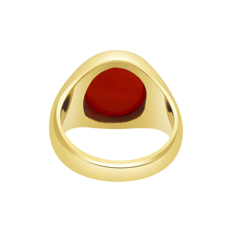 9ct Cornelian Signet Ring