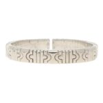 Bulgari 18ct White Gold Bangle