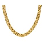 18ct Gold Fope Rope Necklace