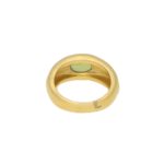 Tiffany & Co. Peridot Bombe Ring in Yellow Gold