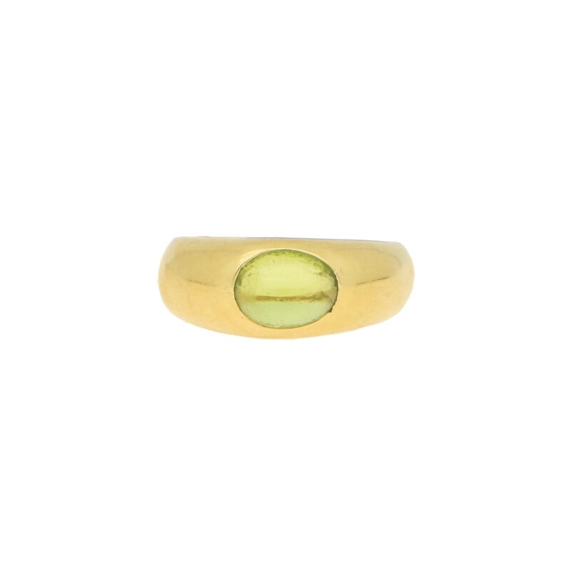 Tiffany & Co. Peridot Bombe Ring in Yellow Gold