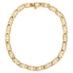 Van Cleef & Arpels Openwork Diamond Line Bracelet