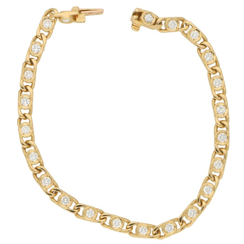 Van Cleef & Arpels Openwork Diamond Line Bracelet