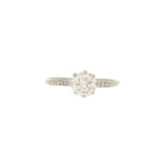 Solitaire Diamond Engagement  Ring 1.20 carats