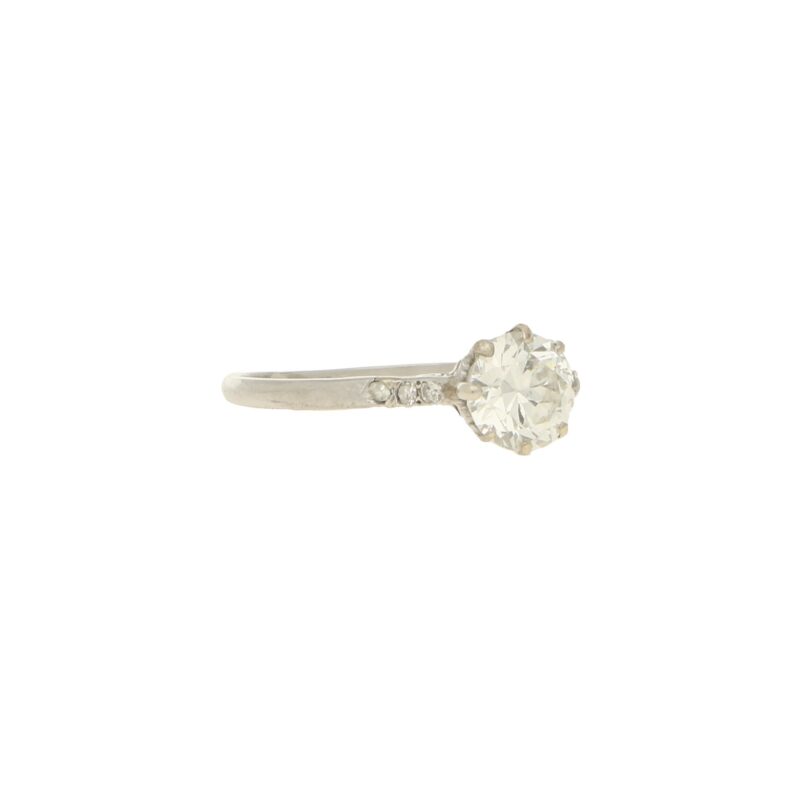 Solitaire Diamond Engagement  Ring 1.20 carats