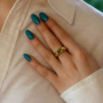 Tiffany & Co. Peridot Bombe Ring in Yellow Gold