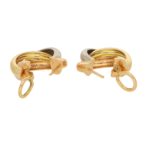 Vintage Cartier Trinity Hoop Earrings