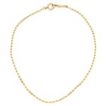 18ct French Vintage Box Link Chain