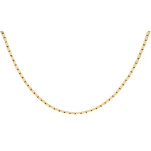 18ct French Vintage Box Link Chain