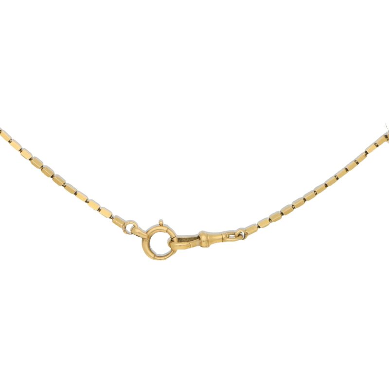 18ct French Vintage Box Link Chain