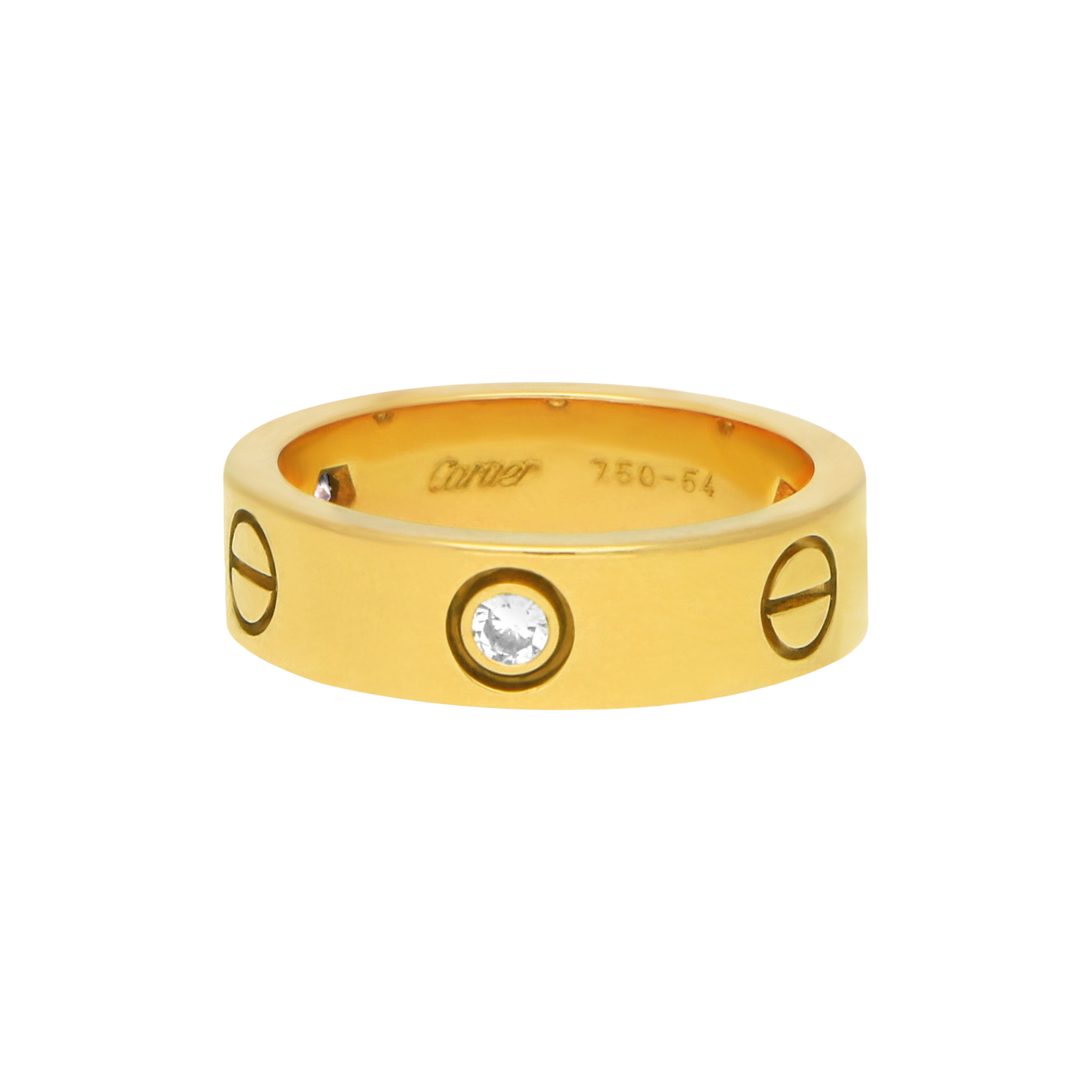 cartier love ring 750 54