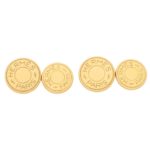 Hermès Yellow Gold Cufflinks
