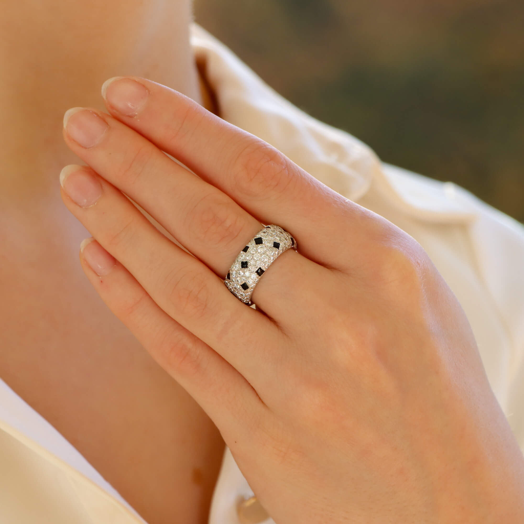 Cartier onyx ring clearance