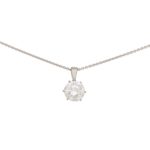 1.88ct Solitaire Diamond Pendant