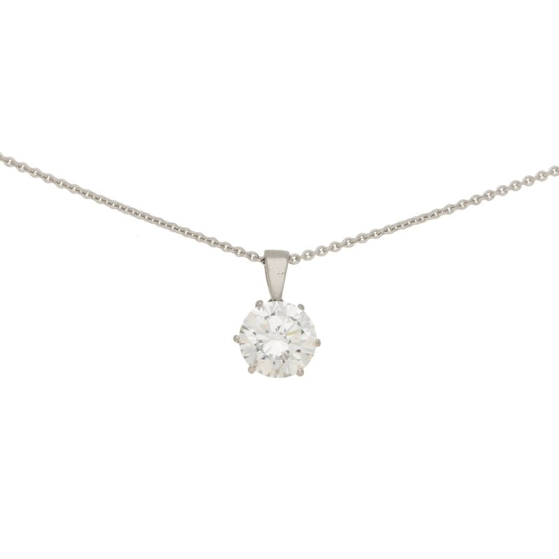 1.88ct Solitaire Diamond Pendant