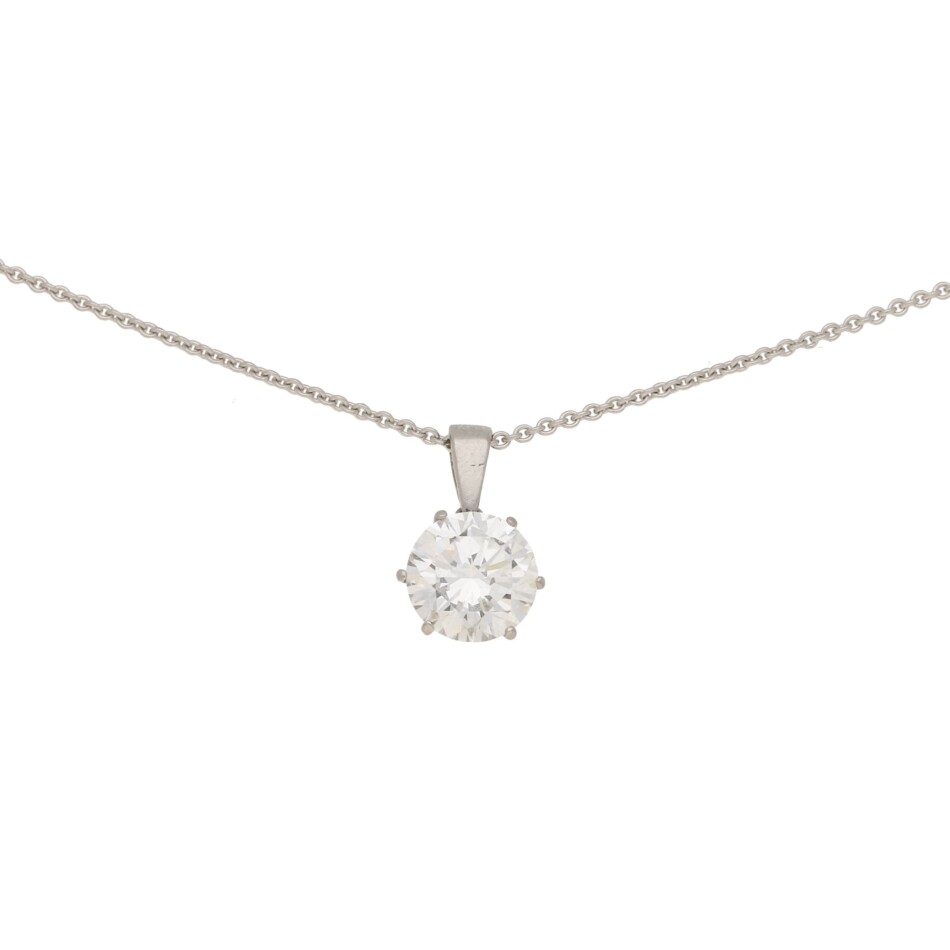 1.88ct Solitaire Diamond Pendant