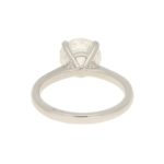 2.05ct Round Brilliant-Cut Diamond Solitaire Ring in Platinum