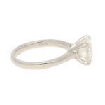 2.05ct Round Brilliant-Cut Diamond Solitaire Ring in Platinum