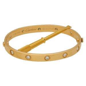 Cartier diamond Love bangle