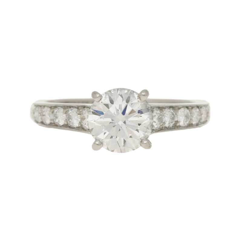 Vintage Cartier 'Solitaire 1895' 1.62 carat Diamond Ring