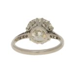 3.95ct Diamond Single Solitaire in Platinum