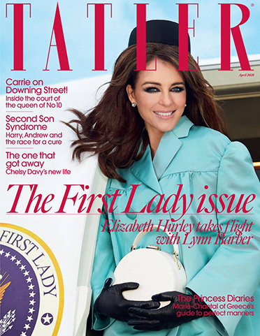 Liz Hurley - Tatler April 2020