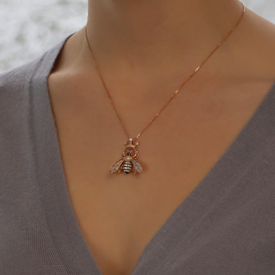 Bee necklace