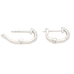 Diamond Hoop Earrings