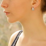 Diamond Cluster Earrings