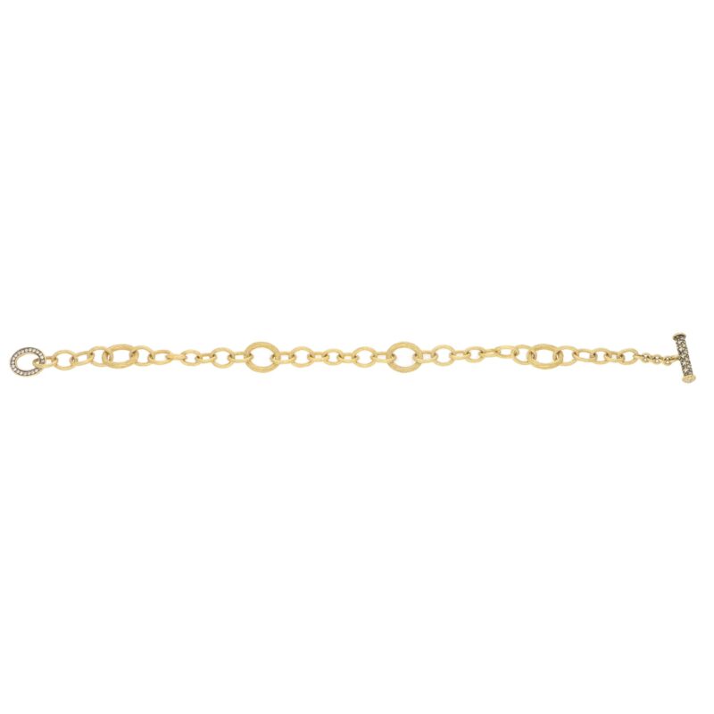Annoushka Diamond Charm Bracelet Set in 18k Yellow Gold