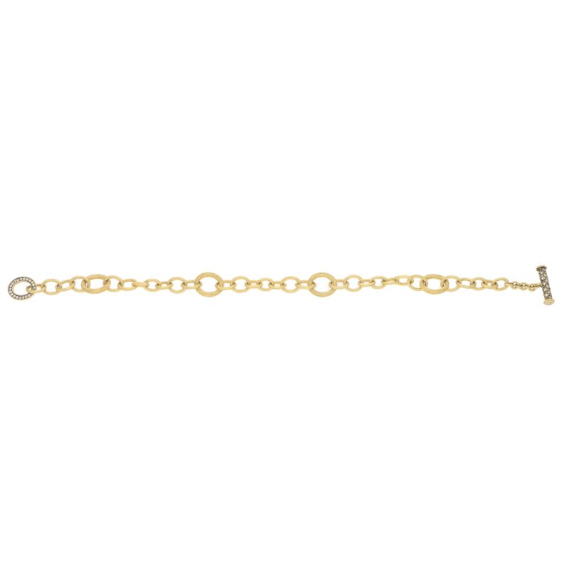 Annoushka Diamond Charm Bracelet Set in 18k Yellow Gold