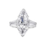 GIA certified 4.13ct Internally Flawless Marquise Diamond Ring